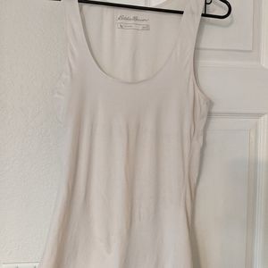 Eddie Bauer cream tank top XS